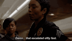 9-1-1 Angela Bassett That Escalated Quickly GIF
