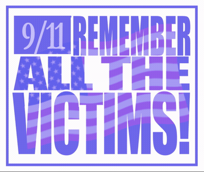 9/11 Remember All The Victims In Purple GIF