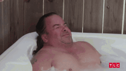 90 Day Fiance Ed Relaxing In Tub GIF
