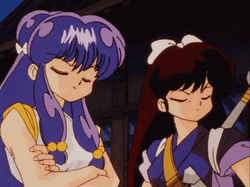 90S Anime Ukyo Shampoo Nodding GIF