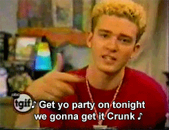 90S Justin Timberlake GIF