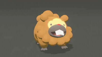 A 3D Rendering Of A Lion With A White Tooth GIF