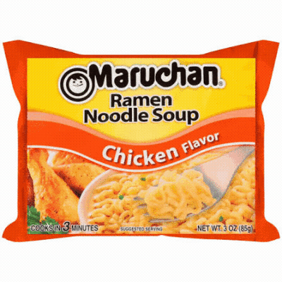 A Bag Of Maruchan Chicken Ramen Noodle Soup GIF