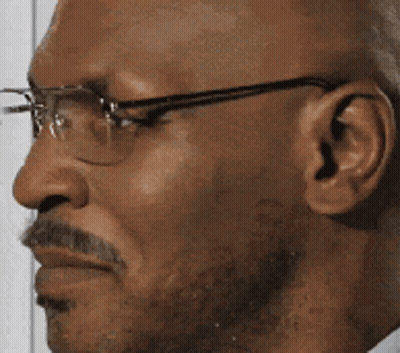 A Bald Man With Glasses And A Mustache GIF
