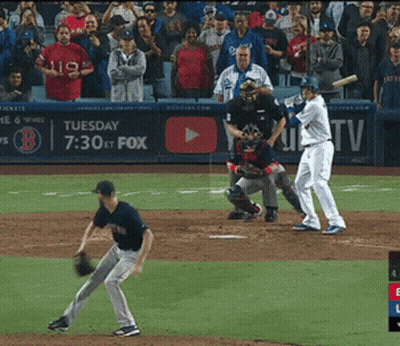 A Baseball Game Being Played On Tuesday 7:30 At Fox GIF