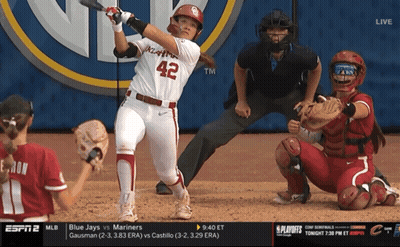 A Baseball Game Between The Blue Jays And The Mariners On Espn GIF