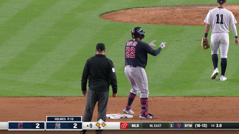 A Baseball Game Between The Holmes And The Yankees GIF