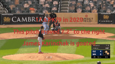 A Baseball Game Is Being Played And The Pitcher Is Named James GIF