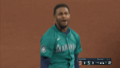 A Baseball Game Is Being Played Between The Slaten And The Red Sox GIF