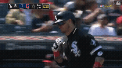 A Baseball Game Is Being Played In Chicago And The Score Is 5 To 1 GIF