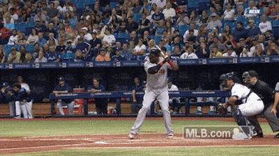 A Baseball Game Is Being Played With Mlb.com On The Bottom Right GIF