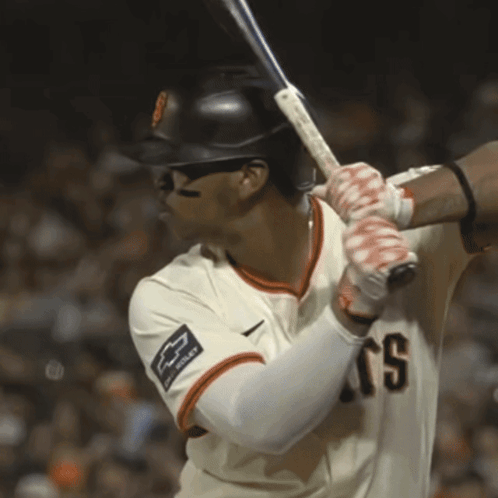 A Baseball Player With A Chevrolet Patch On His Sleeve GIF