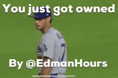 A Baseball Player With Kelly On The Back Of His Shirt GIF