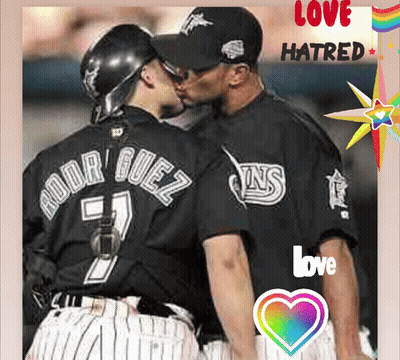 A Baseball Player With The Name Rodriguez On The Back Of His Shirt GIF