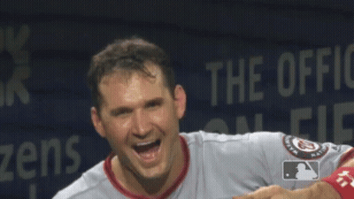 A Baseball Player With The Name Zimmerman On His Jersey GIF