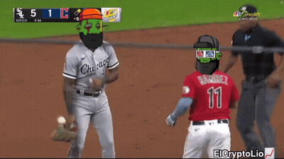 A Baseball Player With The Number 11 On The Back Of His Shirt GIF