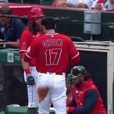 A Baseball Player With The Number 17 On The Back Of His Shirt GIF