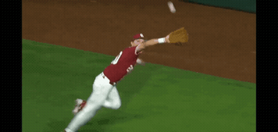 A Baseball Player With The Number 20 On His Back GIF