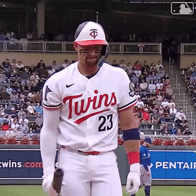 A Baseball Player With The Number 23 On His Uniform GIF