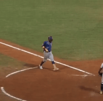 A Baseball Player With The Number 27 On The Back Of His Shirt GIF