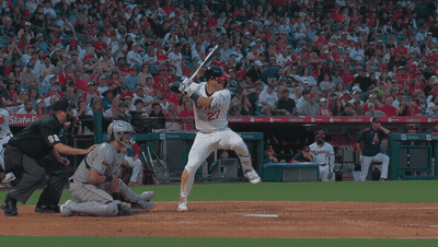 A Baseball Player With The Number 27 On The Back Of His Shirt GIF