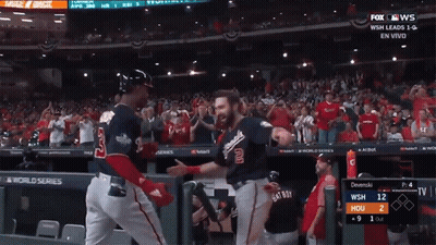 A Baseball Player With The Number 3 On Their Back GIF