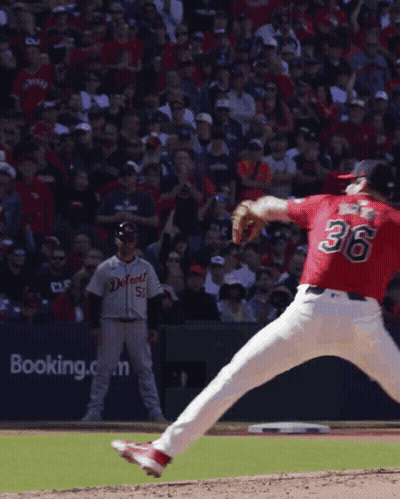 A Baseball Player With The Number 33 On The Back Of His Shirt GIF