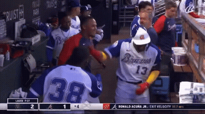 A Baseball Player With The Number 38 On His Shirt GIF
