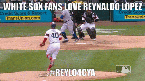 A Baseball Player With The Number 40 On His Back GIF