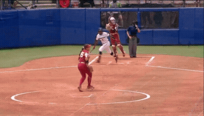 A Baseball Player With The Number 5 On His Shirt GIF