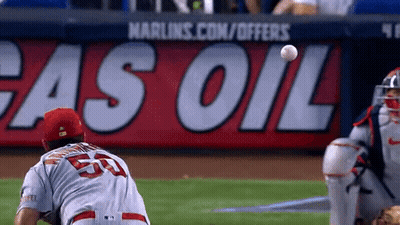 A Baseball Player With The Number 50 On His Jersey GIF