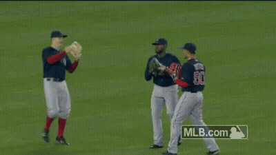 A Baseball Player With The Number 50 On The Back Of His Shirt GIF