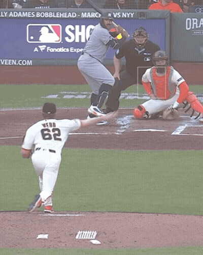 A Baseball Player With The Number 62 On His Shirt GIF