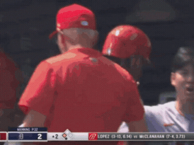 A Baseball Player With The Number 7 On His Back GIF