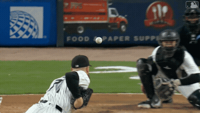 A Baseball Player With The Number 7 On His Jersey GIF