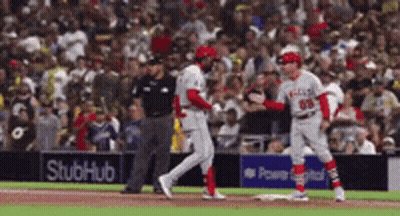 A Baseball Player With The Number 89 On His Shirt GIF