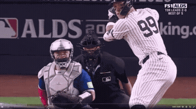 A Baseball Player With The Number 99 On Their Jersey GIF