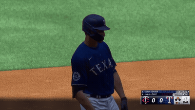 A Baseball Player With The Word Fly On His Jersey GIF