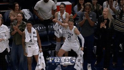 A Basketball Game Is Being Played And The Score Is 62 83 GIF