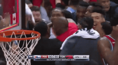 A Basketball Game Is Being Played And The Score Is 90 To 90 GIF