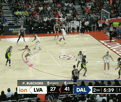 A Basketball Game Is Being Played Between The Lions And The Dal GIF