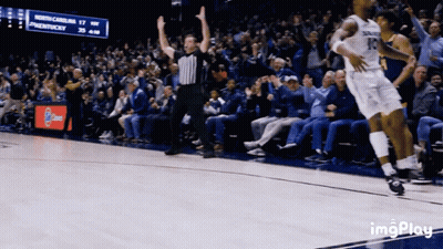 A Basketball Game Is Being Played In North Carolina GIF
