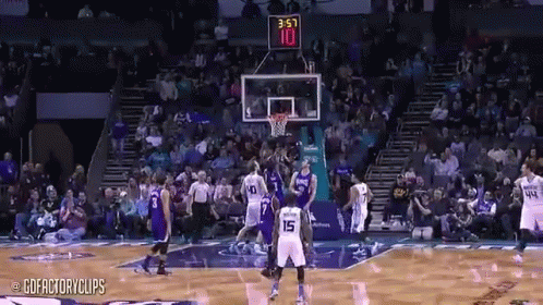 A Basketball Game Is Going On And The Score Is 10 To 0 GIF