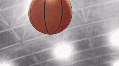 A Basketball Is Hanging From The Ceiling Of A Building GIF