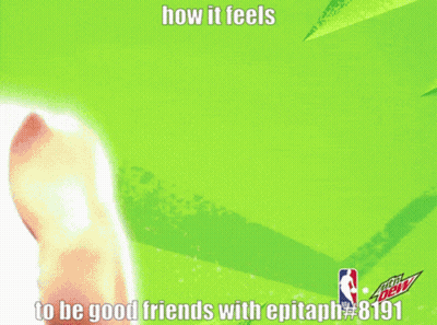 A Basketball Player In A Memphis Jersey Says How It Feels To Be Good Friends With Epitaph # 8191 GIF