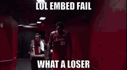 A Basketball Player Is Making A Funny Face And Says Lol Embed Fail What A Loser . GIF
