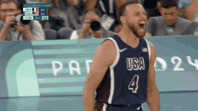 A Basketball Player Wearing A Jersey That Says Usa GIF