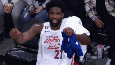 A Basketball Player Wears A Jersey That Says Brother Love GIF
