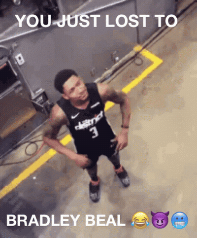 A Basketball Player With A Number 3 On His Jersey GIF