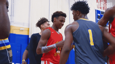 A Basketball Player With The Number 1 On His Back GIF